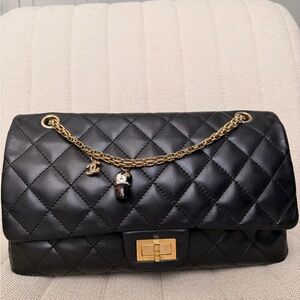 Chanel 2010 Paris Shanghai China Doll 2.55 Reissue Jumbo classic Flap bag